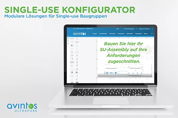 Singel-use Konfigurator avintos